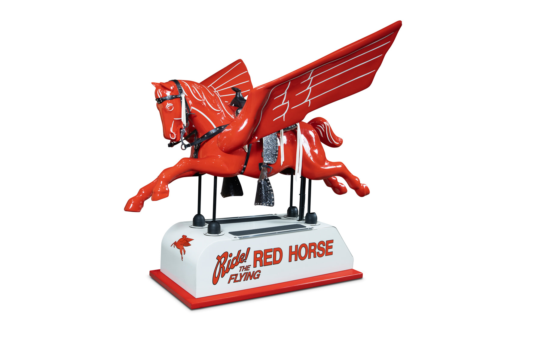 the Mobil Collectibles: Chasing 洋書 RedHorse
